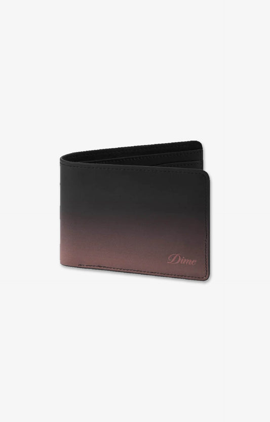 Dime Cursive Gradient Wallet,  Copper