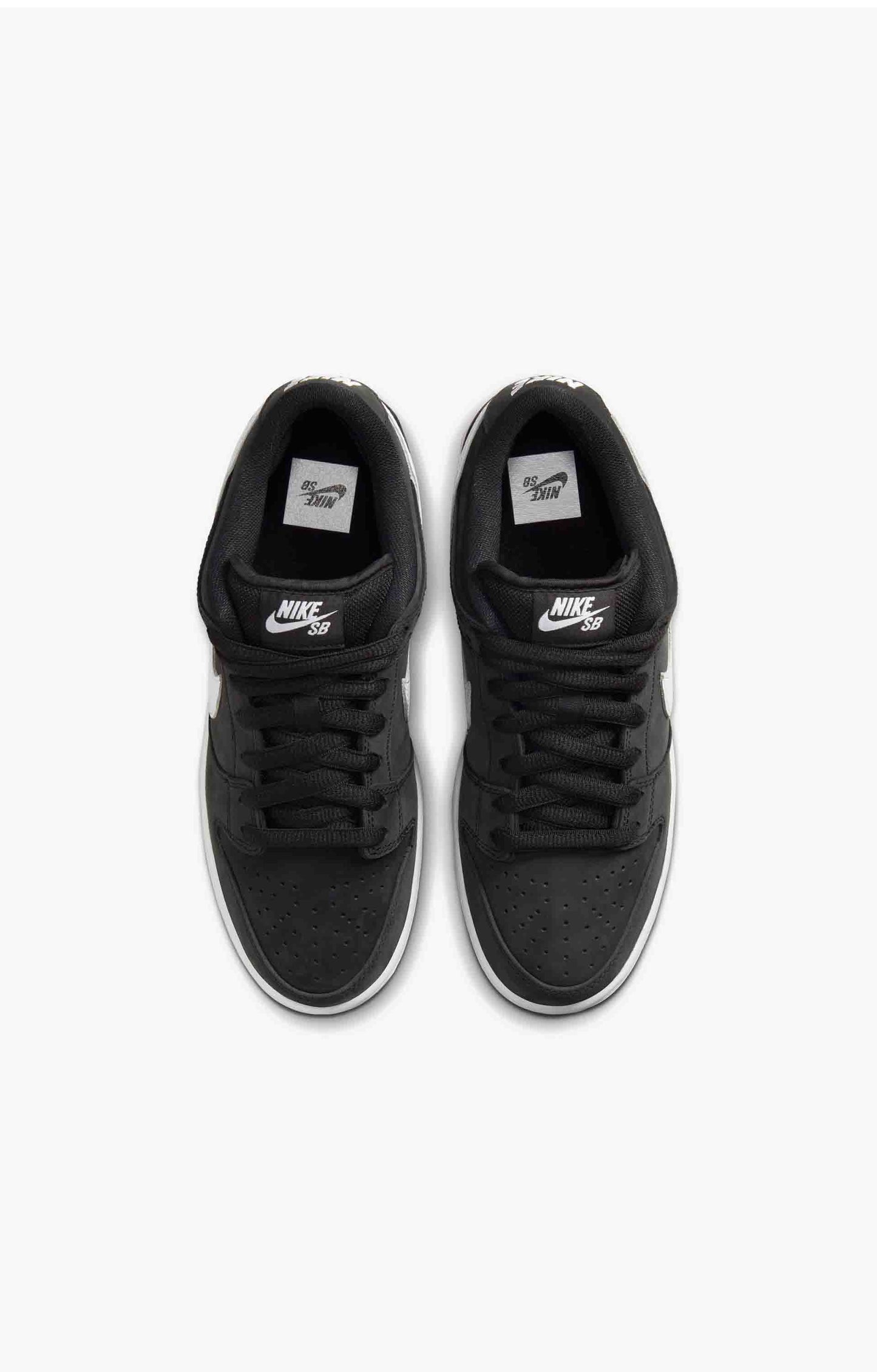 Nike SB Dunk Low Pro Skate Shoe, Black/White/Gum