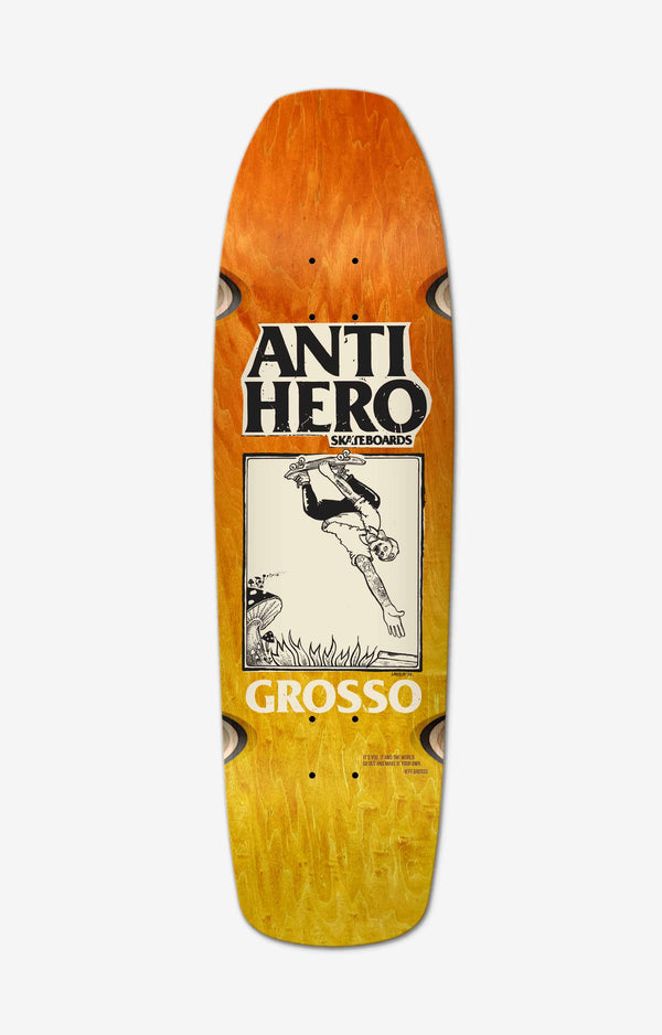 Anti Hero x Skate Shop Day Hand Plant Fade Skateboard Deck, 9.25"