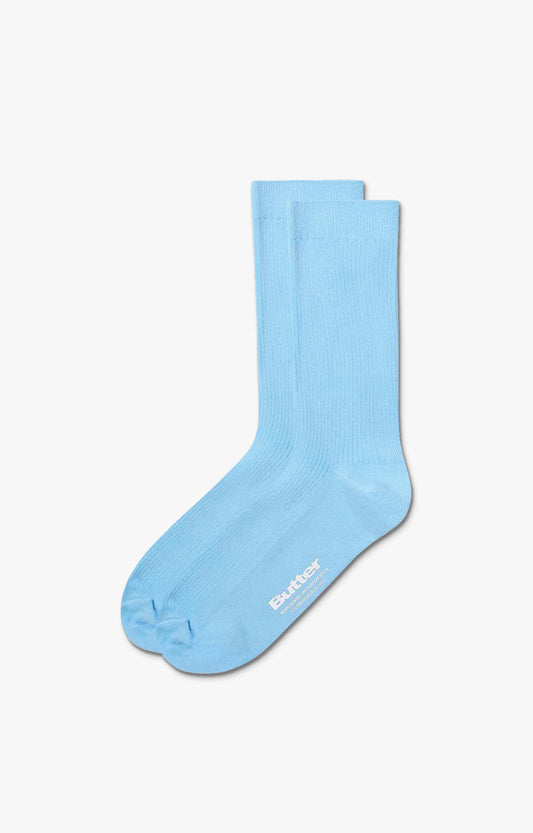 Butter Goods Pigment Dye Socks, Cornflower