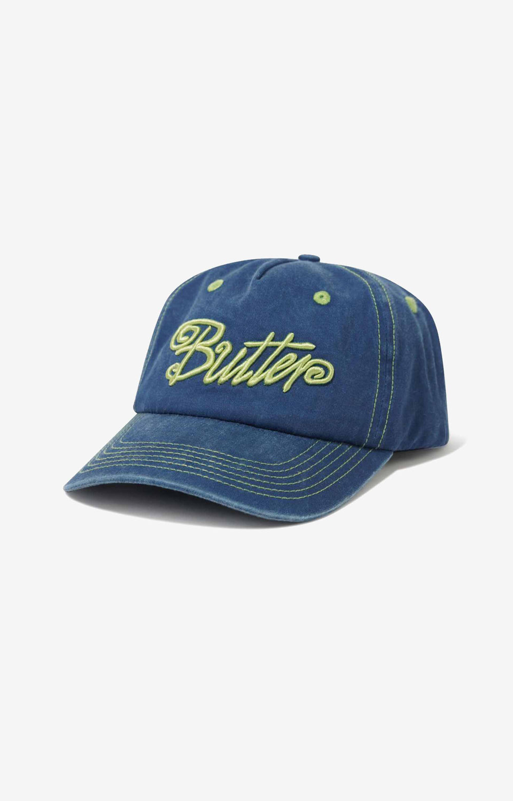 Butter Goods Jive Snapback Cap, Navy