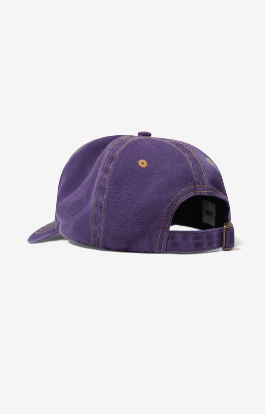 Butter Goods Rounded Logo 6 Panel Cap, Purple