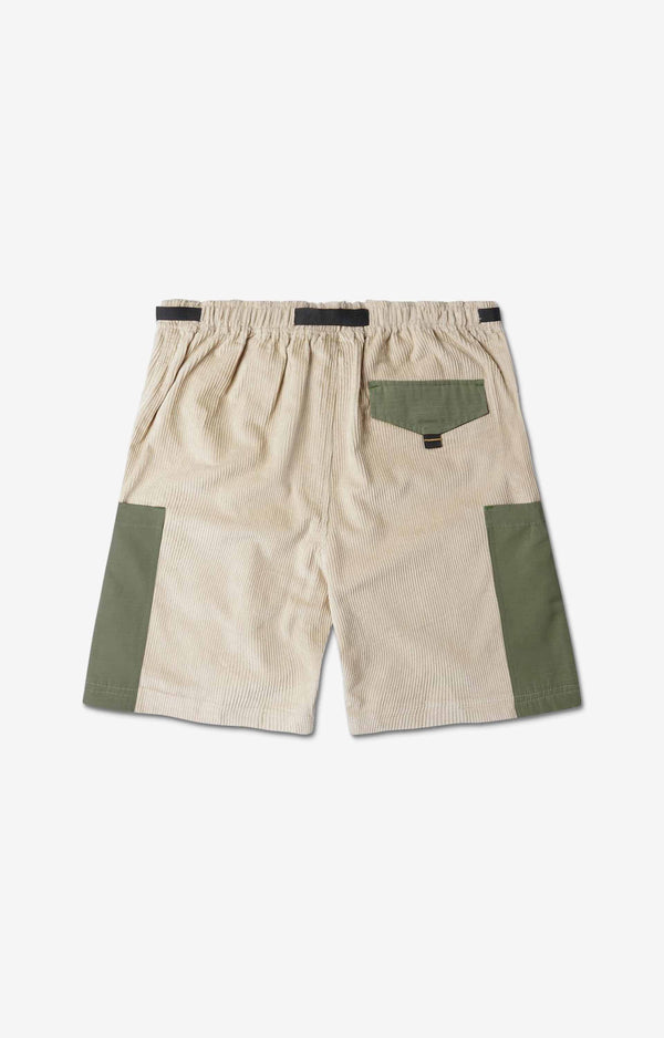 Butter Goods Terrain Corduroy Shorts, Khaki/Sage