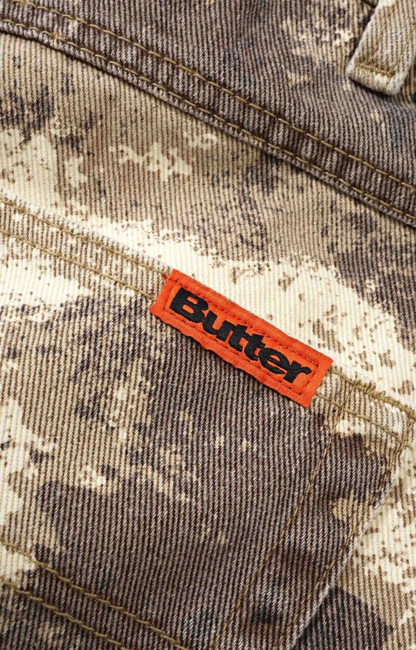 Butter Goods Weathergear Denim Short, Camo