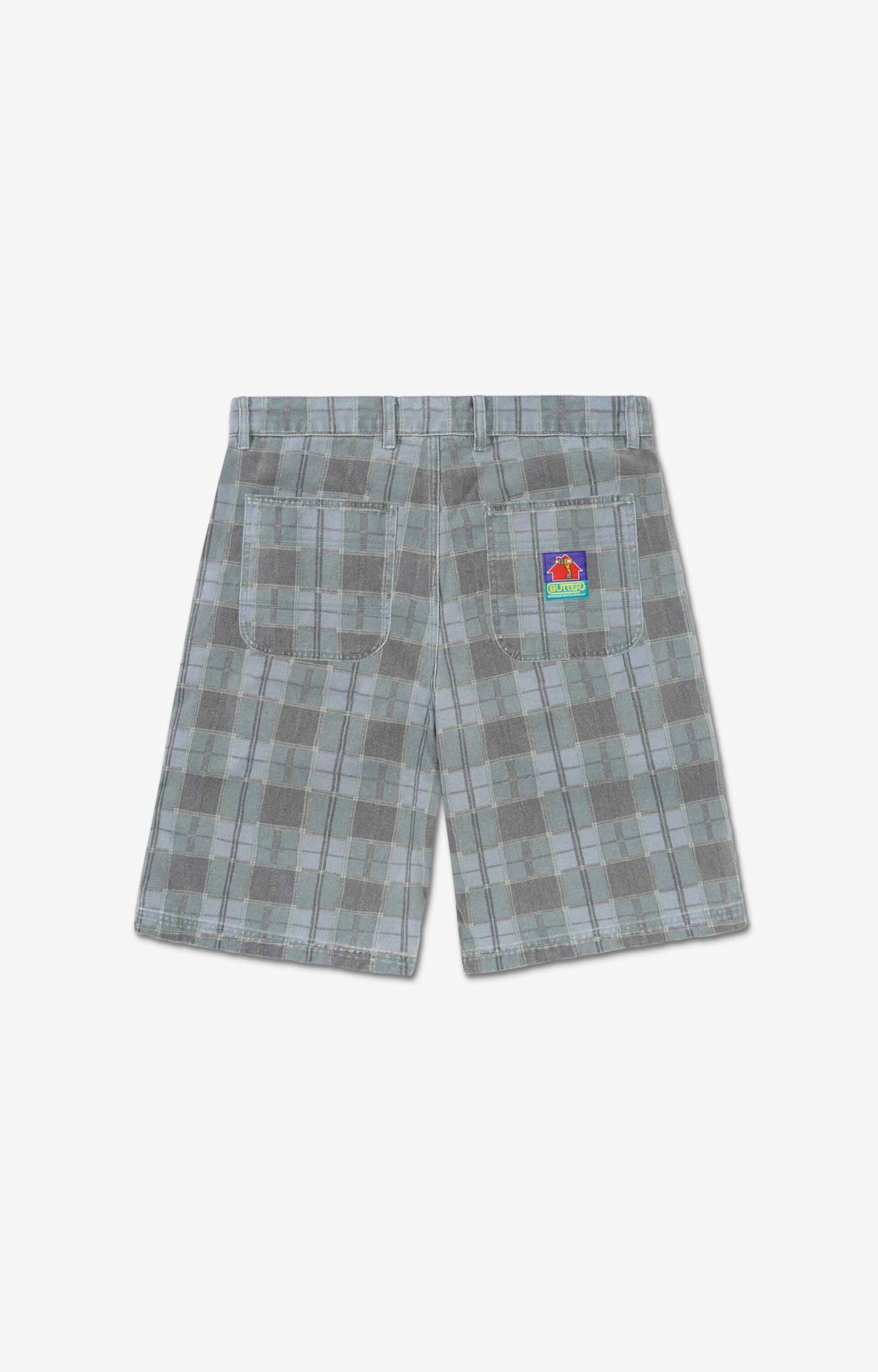 Butter Goods Work Shorts, Plaid