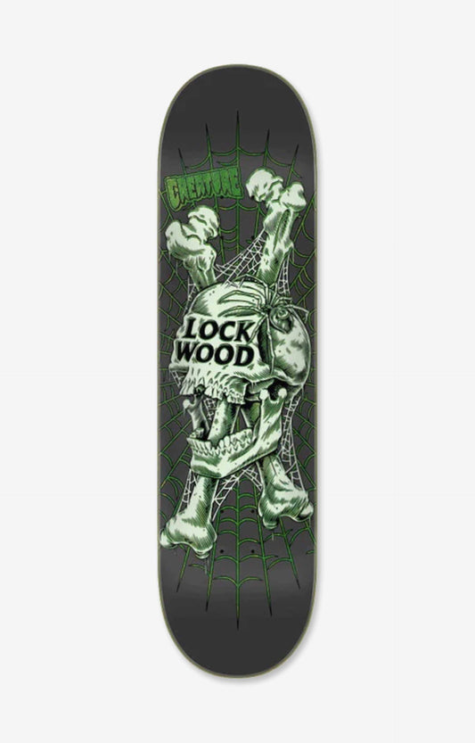 Creature Lockwood Keepsake VX Skateboard Deck, 8.25