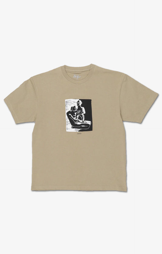 Dancer Heart T-Shirt, Khaki