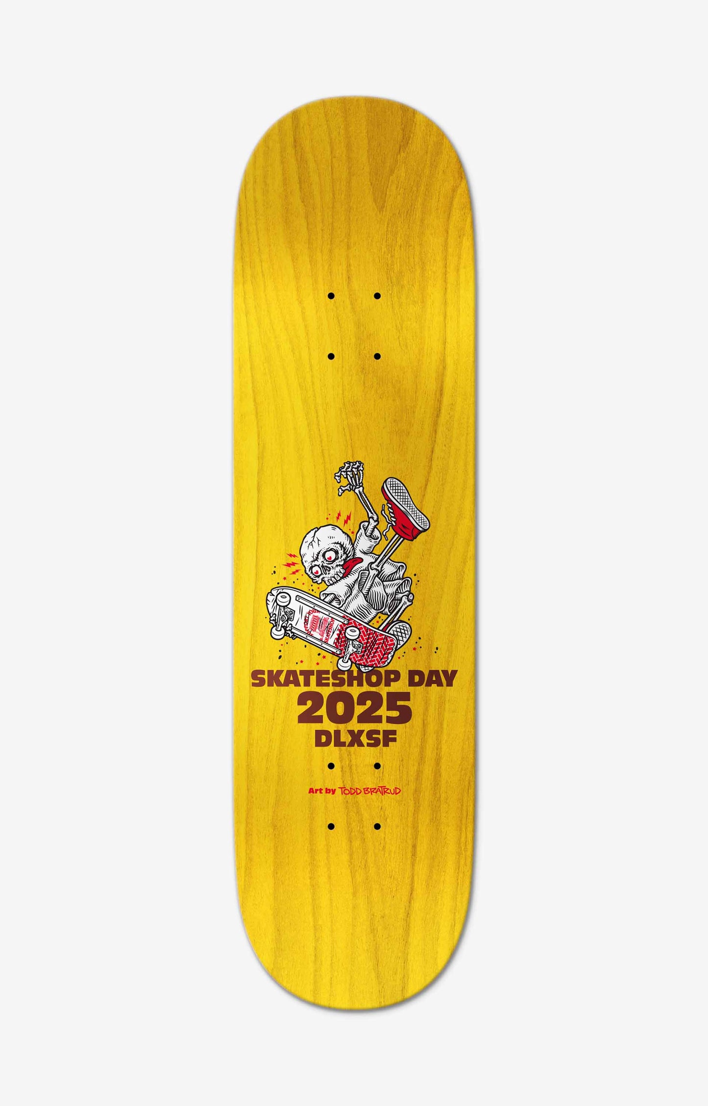 Deluxe x Skate Shop Day Shop Keeper Skateboard Deck, 8.25"