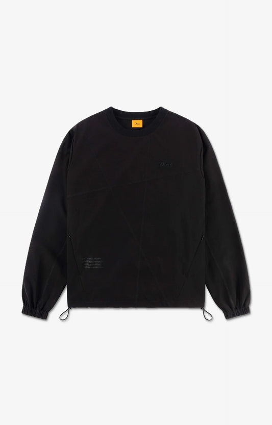 Dime Tech Crewneck Sweatshirt, Black