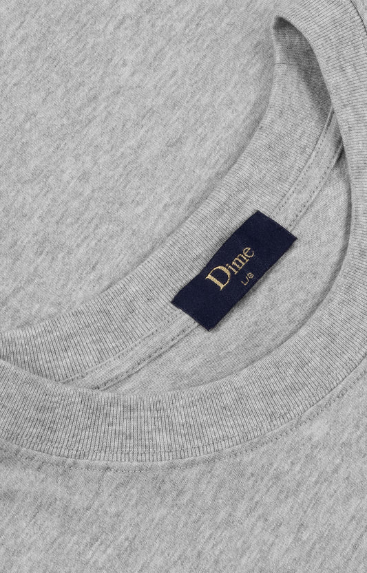 Dime World T-Shirt, Heather Grey