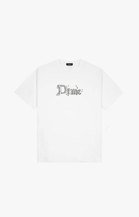 Dime Classic Stone T-Shirt, White