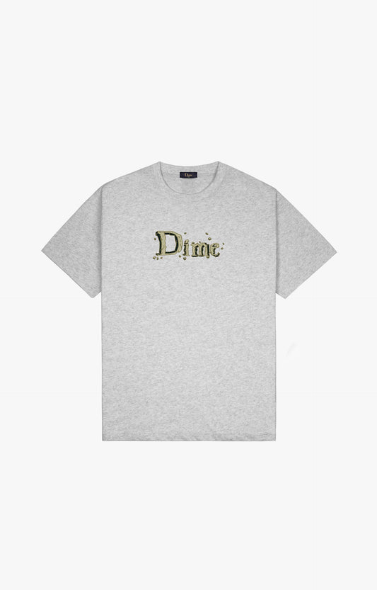 Dime Classic Stone T-Shirt, Heather Grey