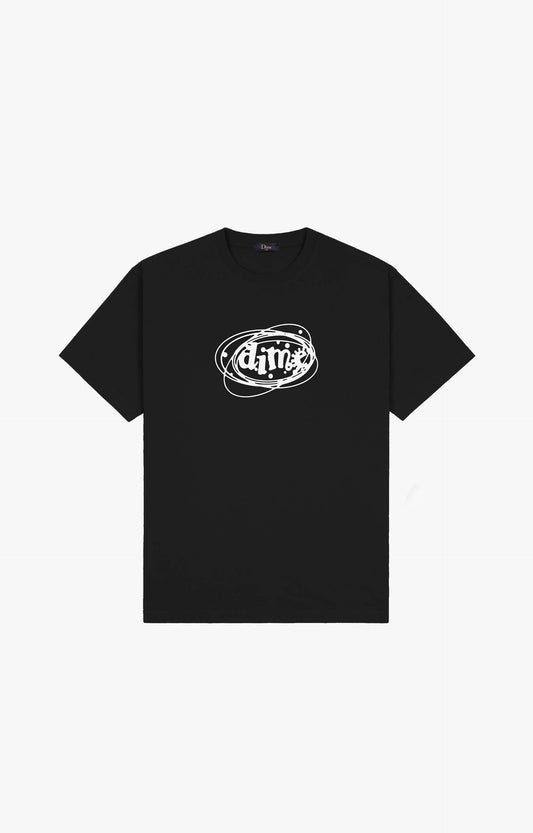 Dime Cosmos T-Shirt, Black