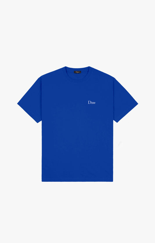 Dime Small Logo T-Shirt, Navy Blue