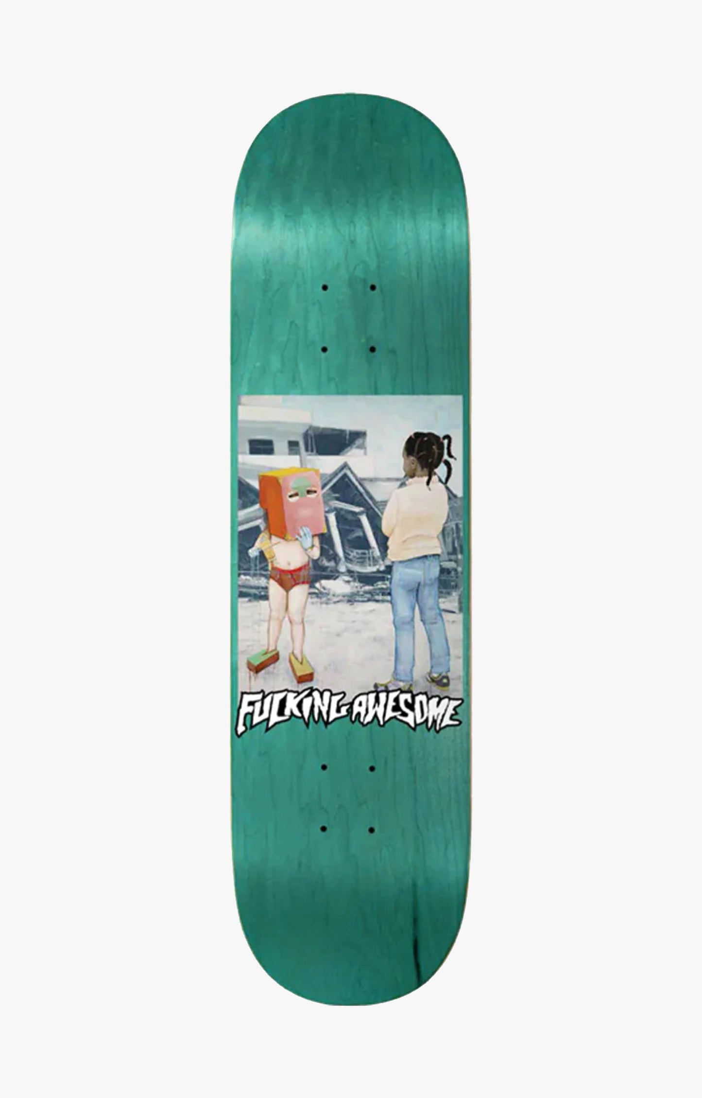 Fucking Awesome Jason Dill Son Of Conman Skateboard Deck, Multi