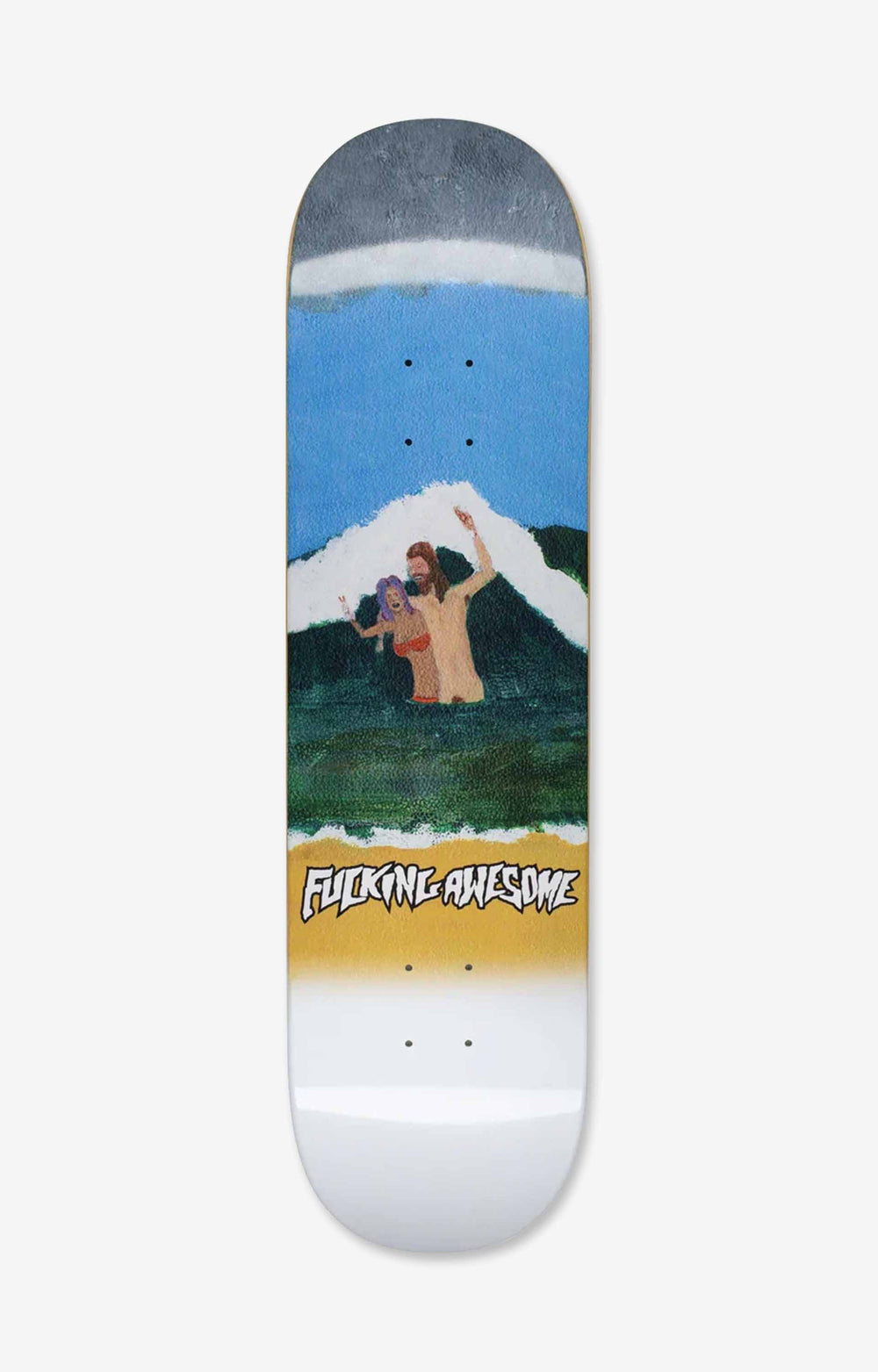 Fucking Awesome Zuma Beach Skateboard Deck, 8.25"