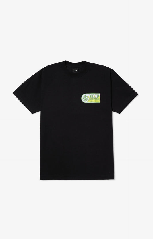 HUF Landscaping T-Shirt, Black