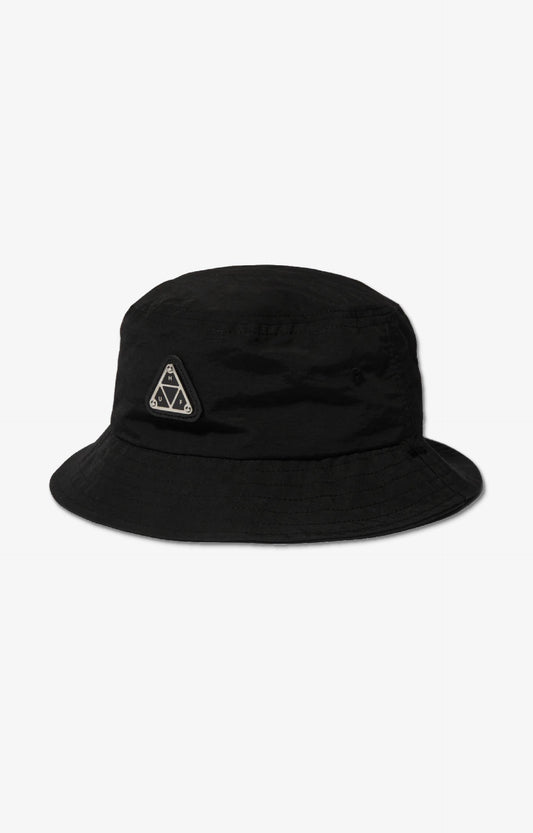 HUF Metal TT Bucket Headwear, Black