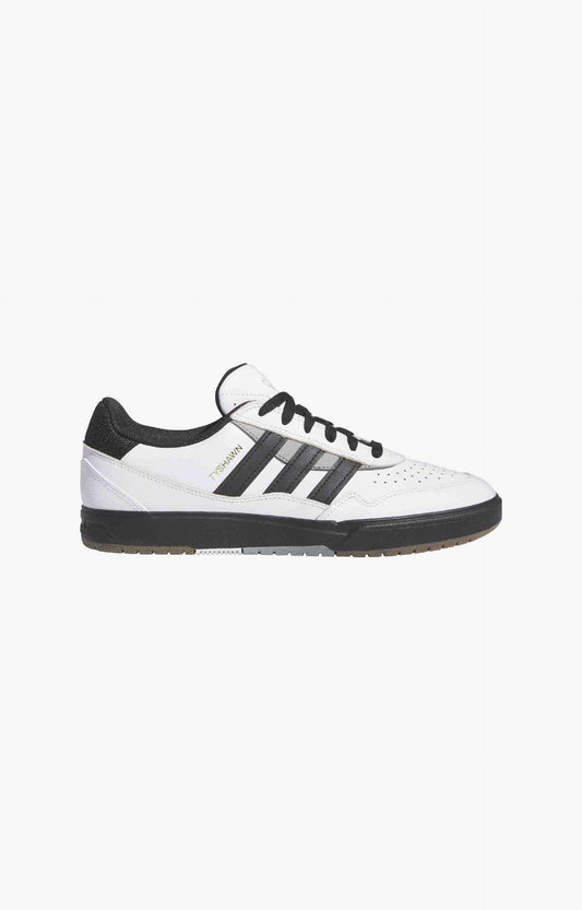 Adidas Tyshawn II Shoes, Crystal White/Black/Charcoal