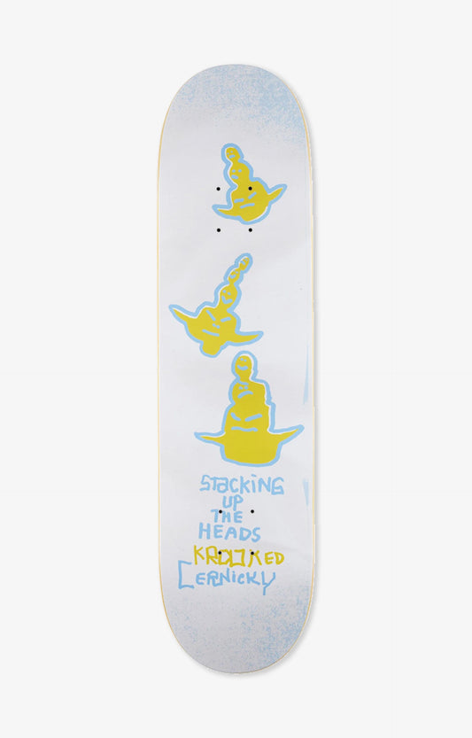 Krooked Eddie Cernicky Stack Skateboard Deck, 8.06"