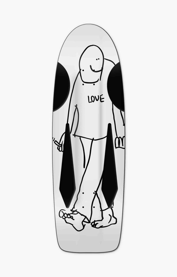 Krooked x Skate Shop Day Beamer Love Skateboard Deck, 10.75"