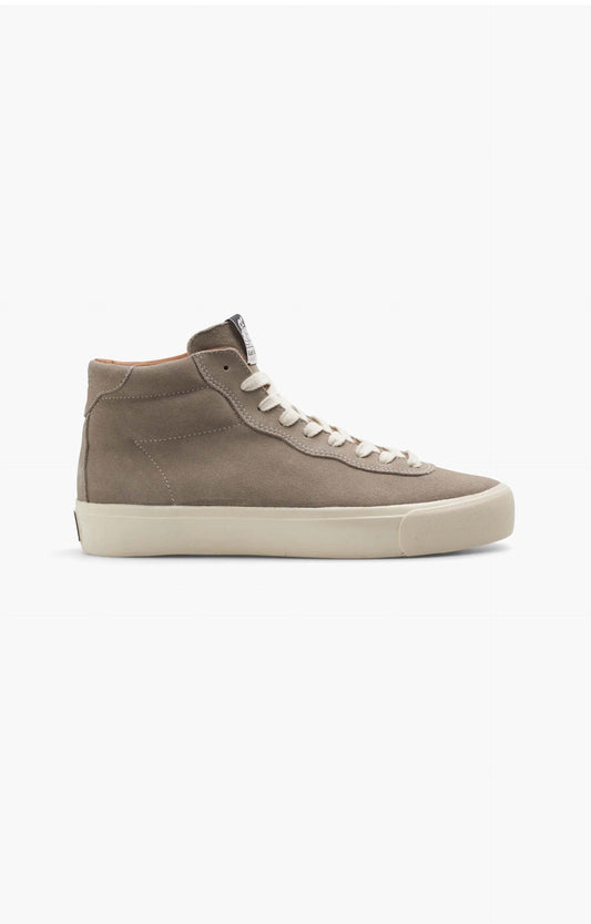 Last Resort AB VM001 Hi Suede Shoe, Fog Grey/White