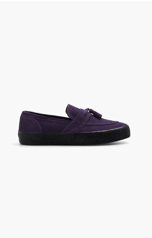 Last Resort AB VM005 Suede Loafer Shoe, Logan Berry/Black