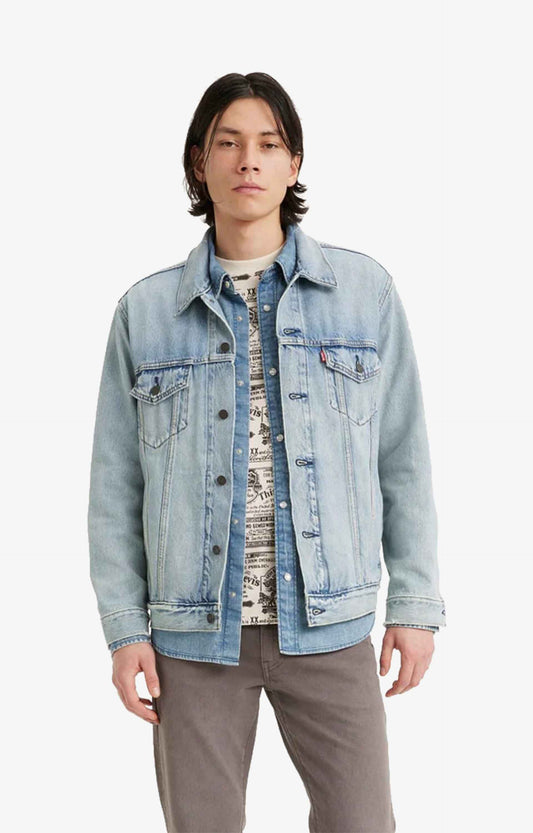 Levi's Relaxed Fit Trucker Jacket, Huron Waves