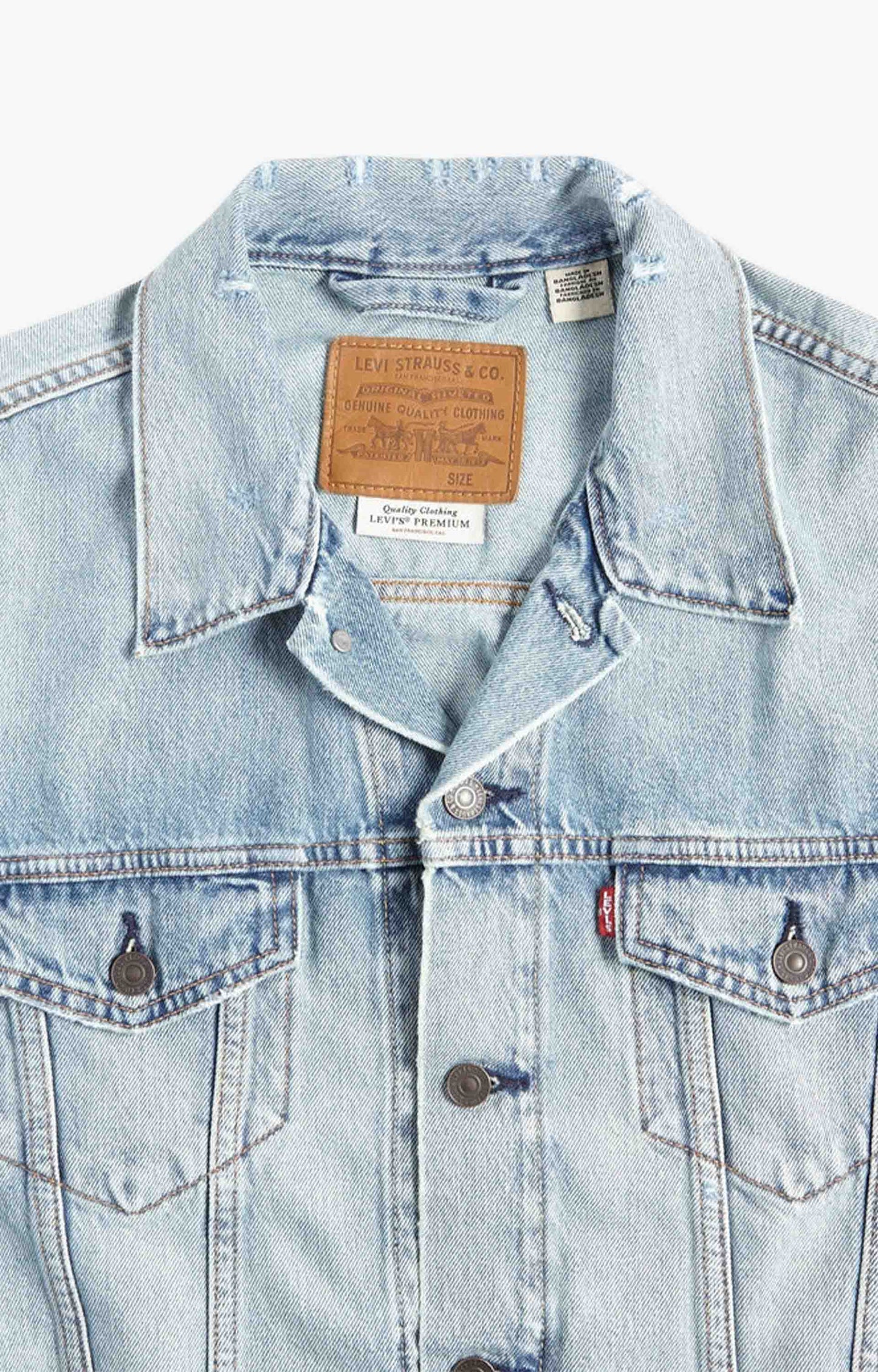 Levi's Relaxed Fit Trucker Jacket, Huron Waves