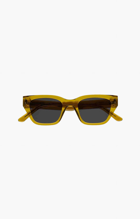 Monokel Eyewear Memphis Solid Lens Sunglasses, Caramel/Grey