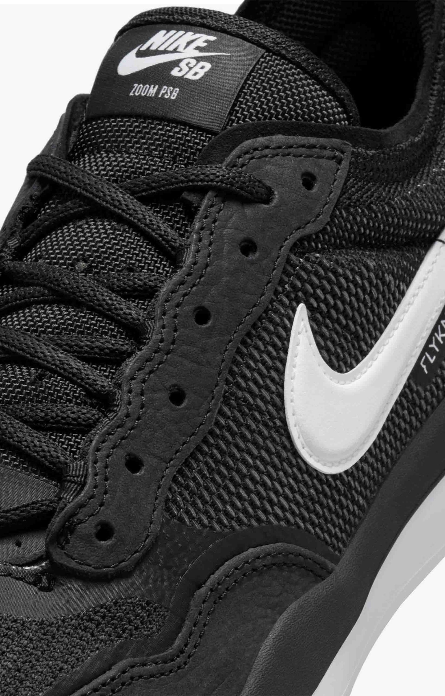 Nike SB PS8 Shoe, Black/White