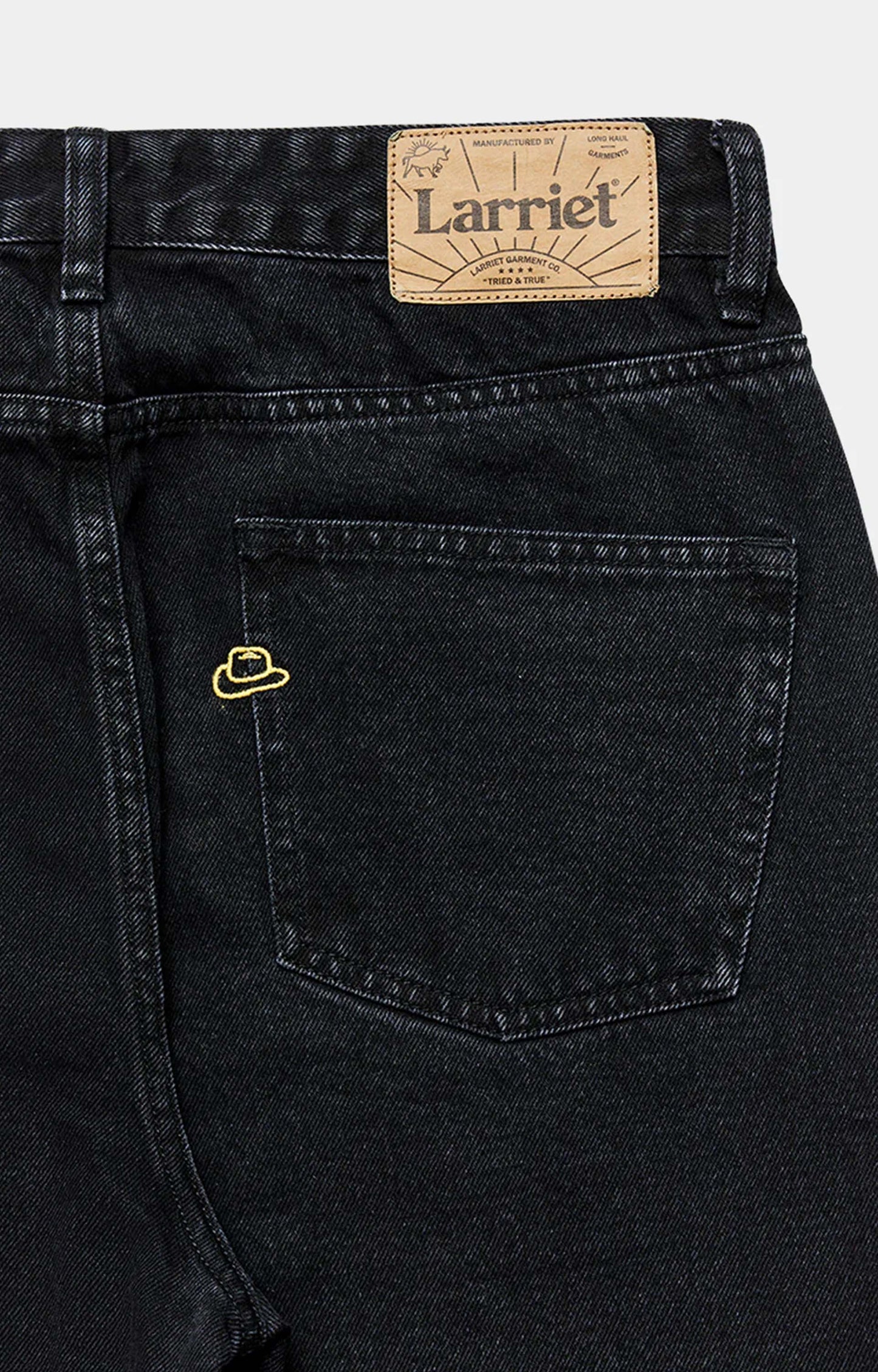 Larriet Wale Jeans, Used Black