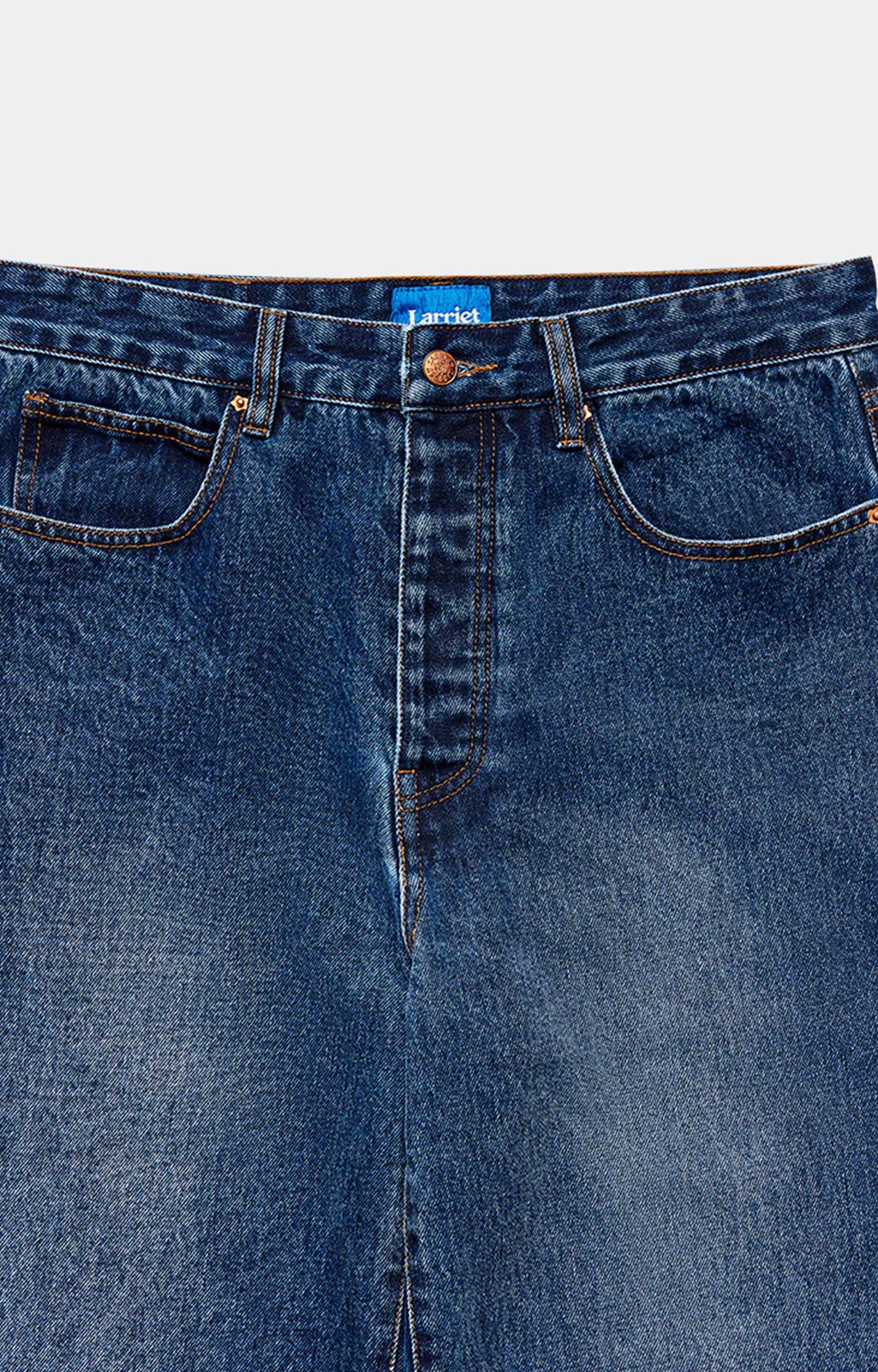 Larriet Wale Jeans, 70s Wash Blue