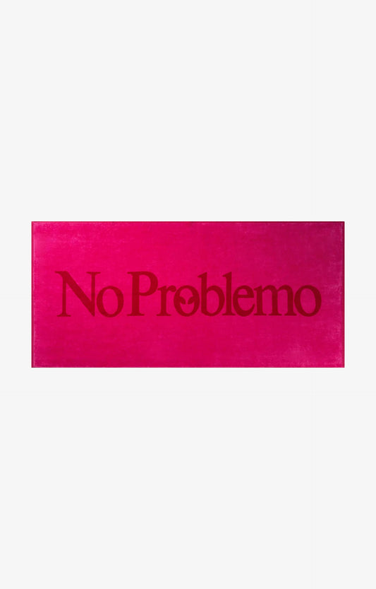 No Problemo Beach Towel, Pink