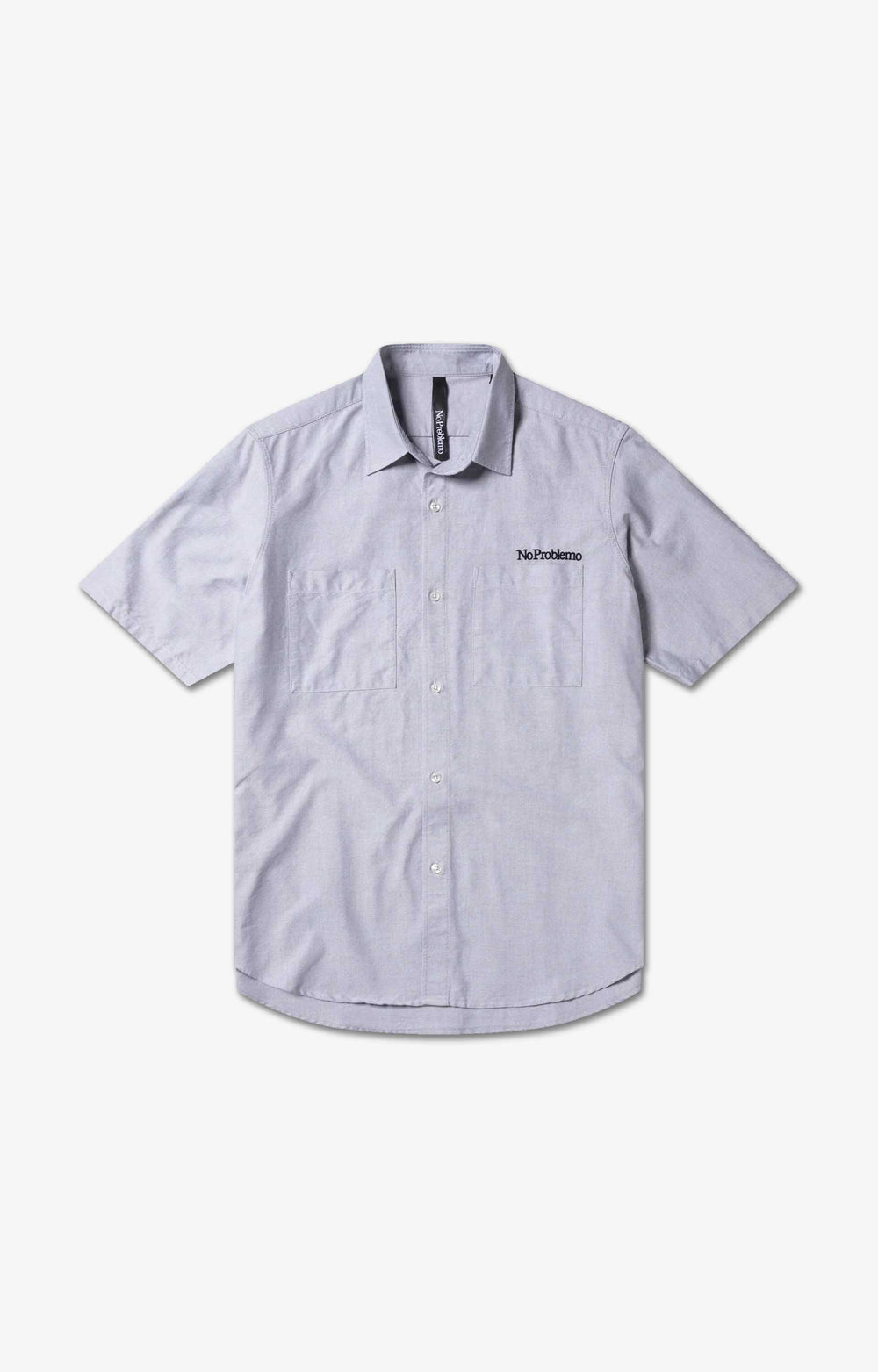 No Problemo SS Uniform Shirt, Grey