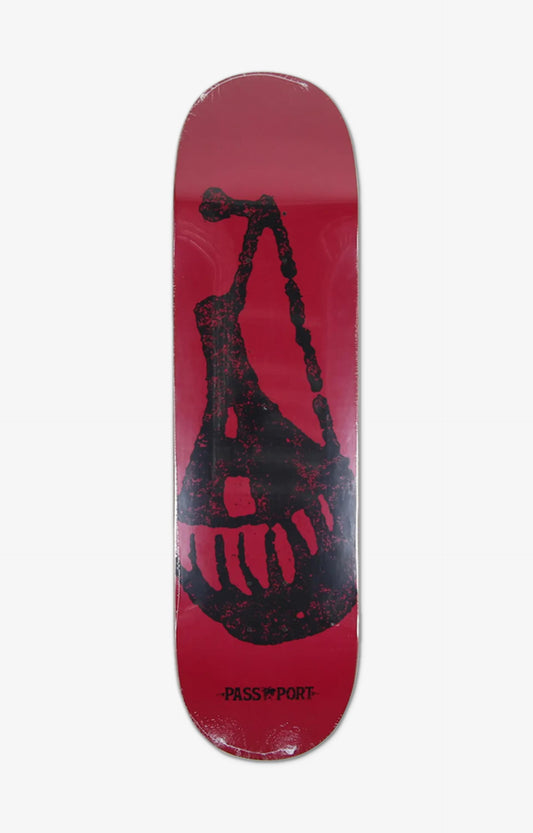 Pass~Port Rubbings Courtyard Skateboard Deck, 8.38"