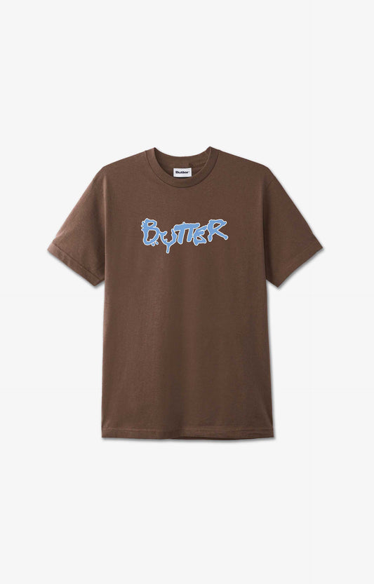 Butter Goods Radio T-Shirt, Brown