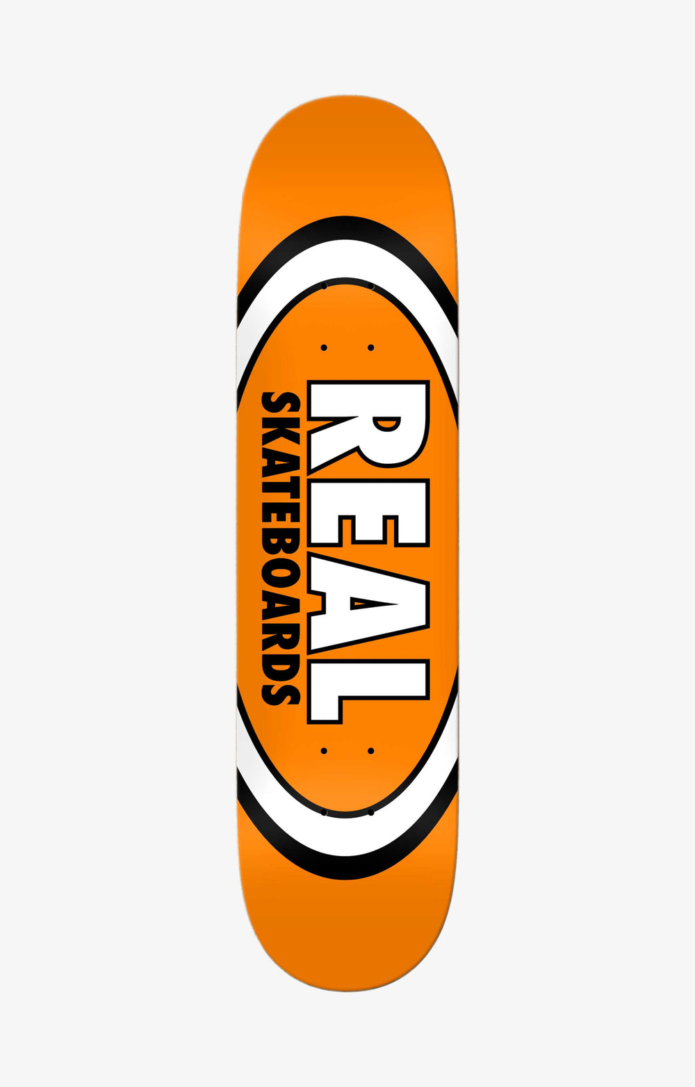 Real Team Classic Oval Skateboard Deck, 7.5"