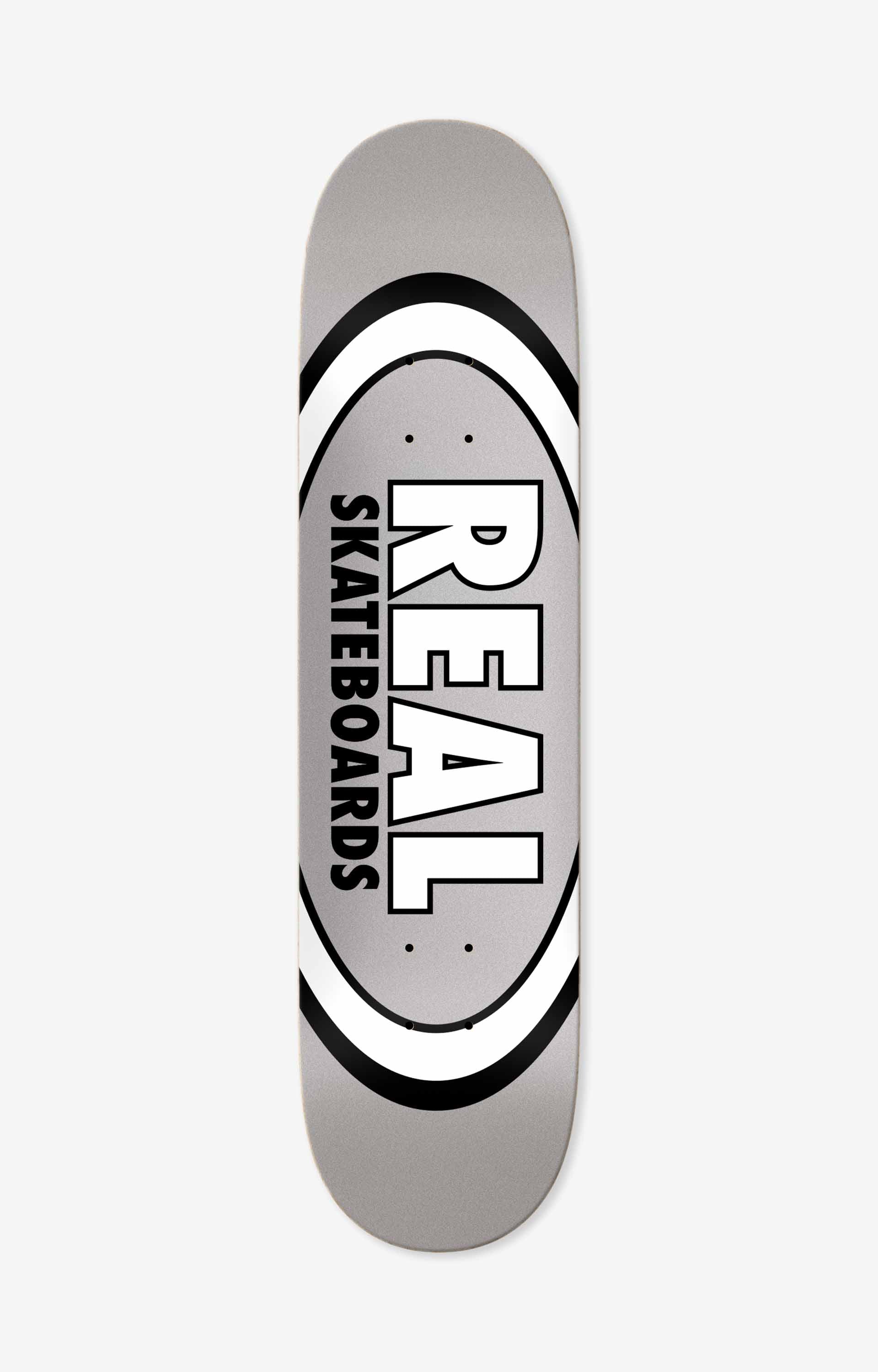 Real Team Classic Oval Skateboard Deck, 7.75