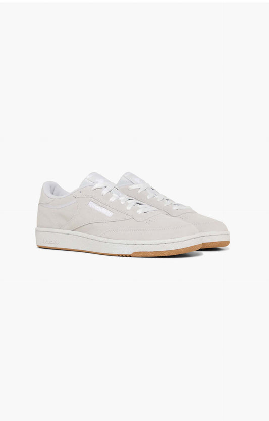 Reebok Club C 85 Shoe, Pure Grey 2/White