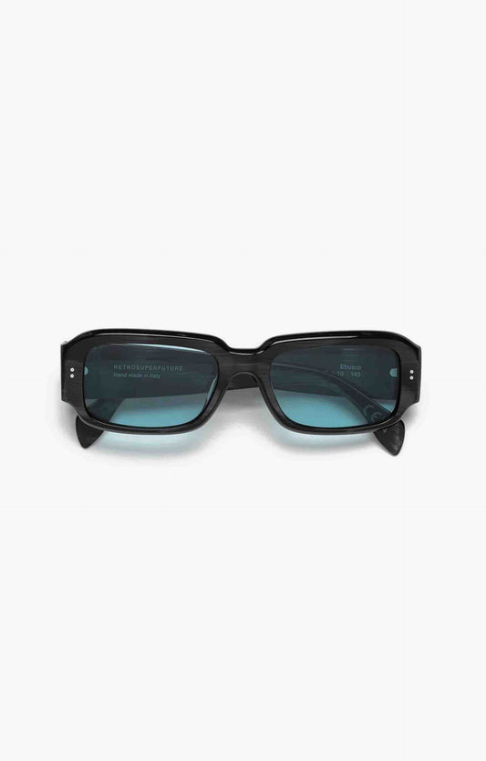 Retrosuperfuture Etrusco Fiammato Sunglasses, Black