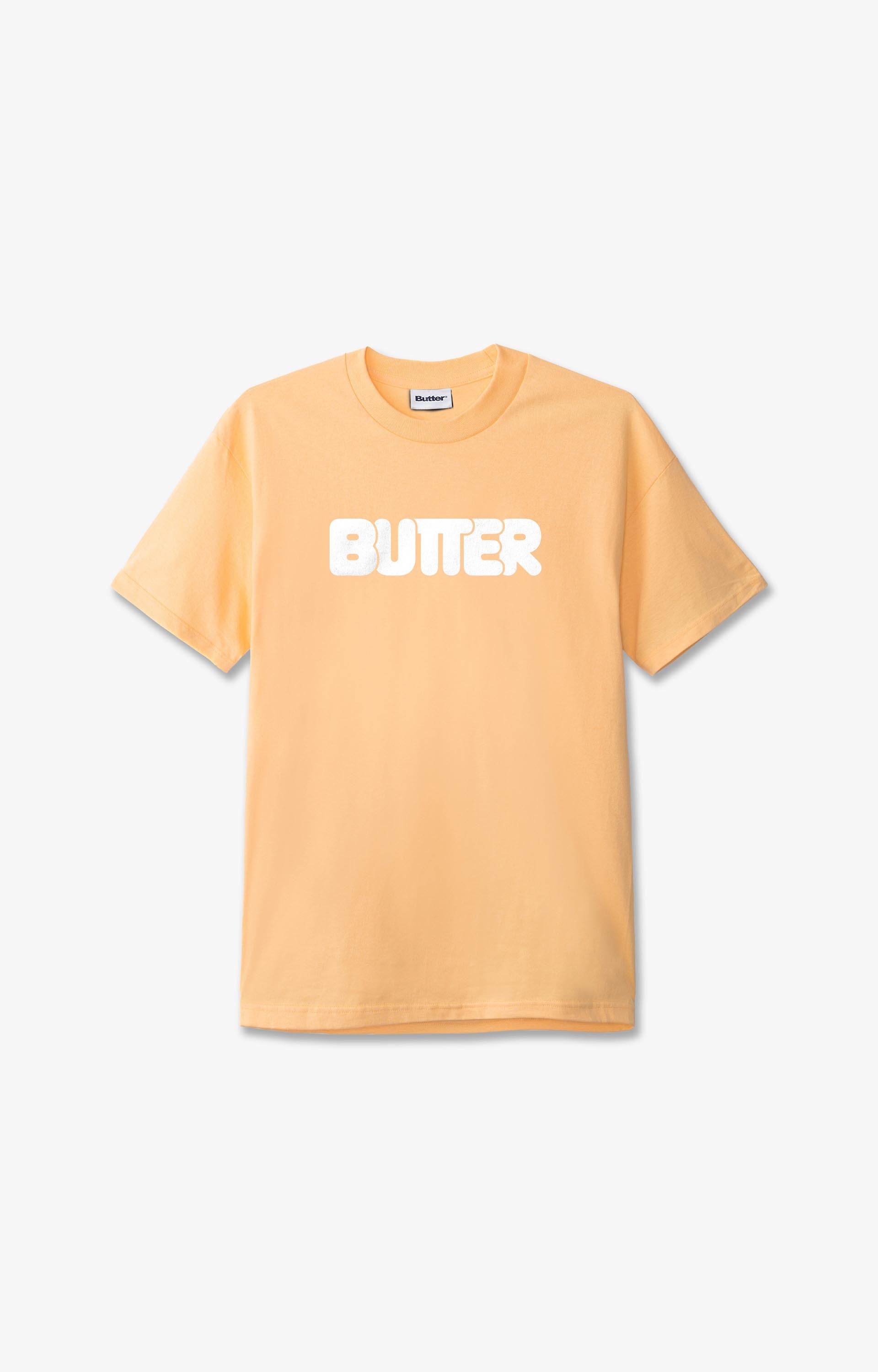 Butter Goods Rounded Logo T-Shirt, Squash – Concrete Skate Supply