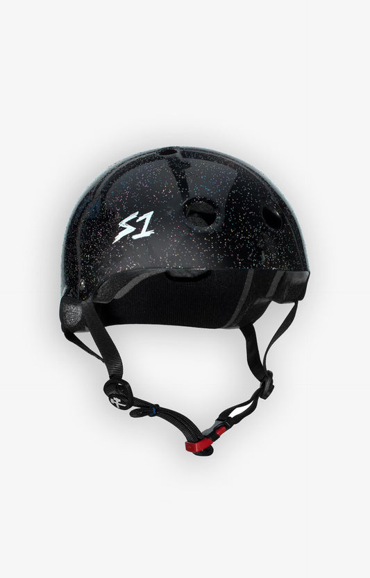 S-One Mini Lifer Helmet, Gloss Glitter Black