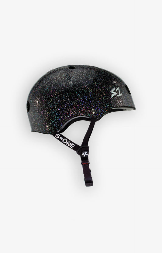 S-One Mini Lifer Helmet, Gloss Glitter Black