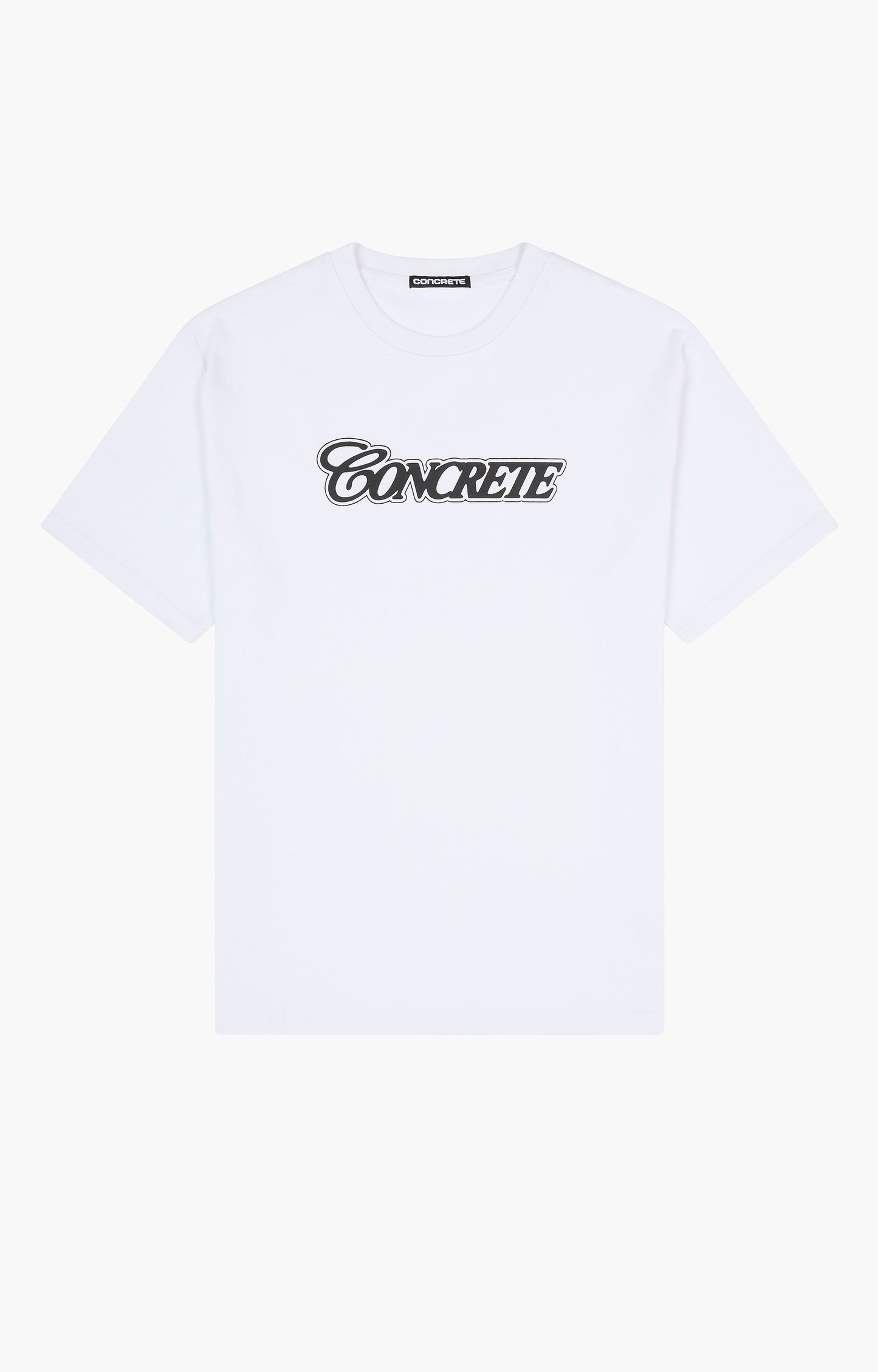 Concrete Stamp T-Shirt, White