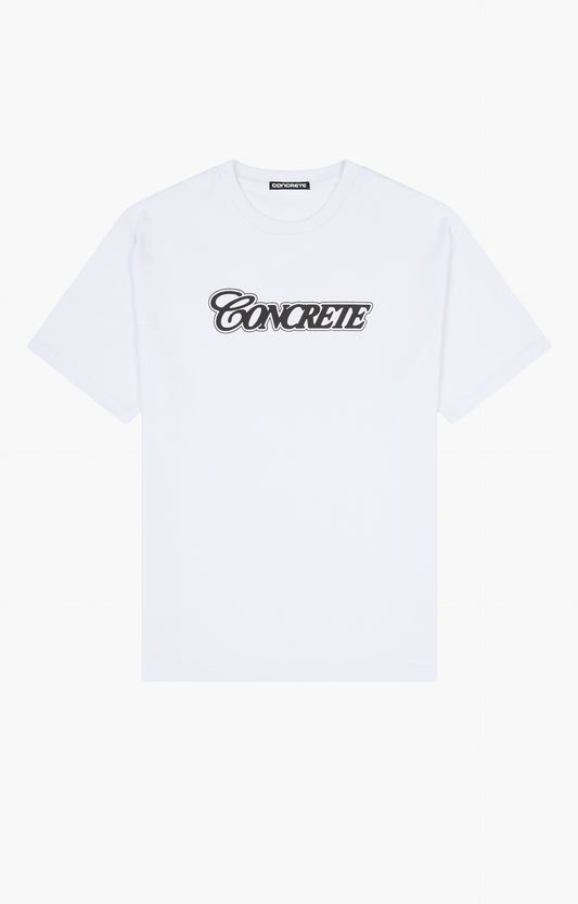 Concrete Stamp T-Shirt, White