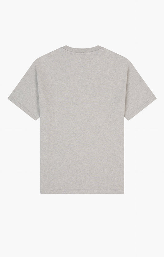 Concrete Stamp T-Shirt, Heather Grey