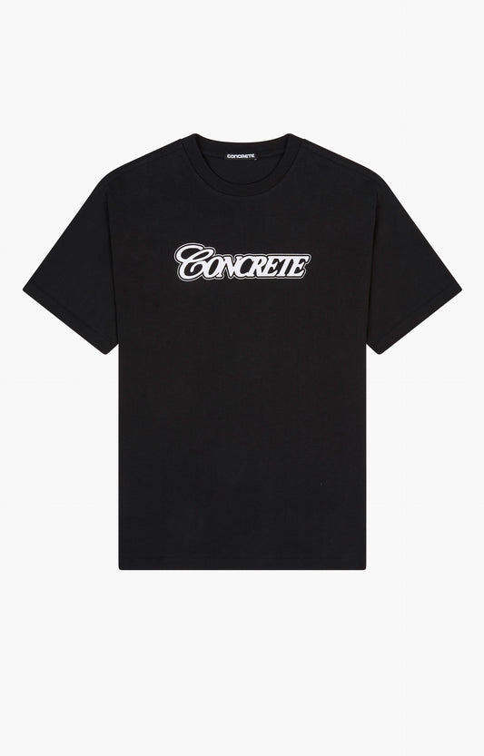 Concrete Stamp T-Shirt, Black