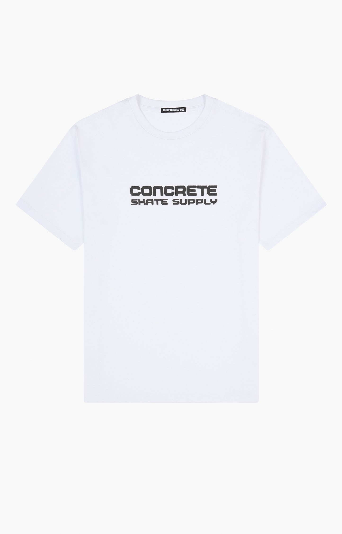 Concrete Skate Supply T-Shirt, White