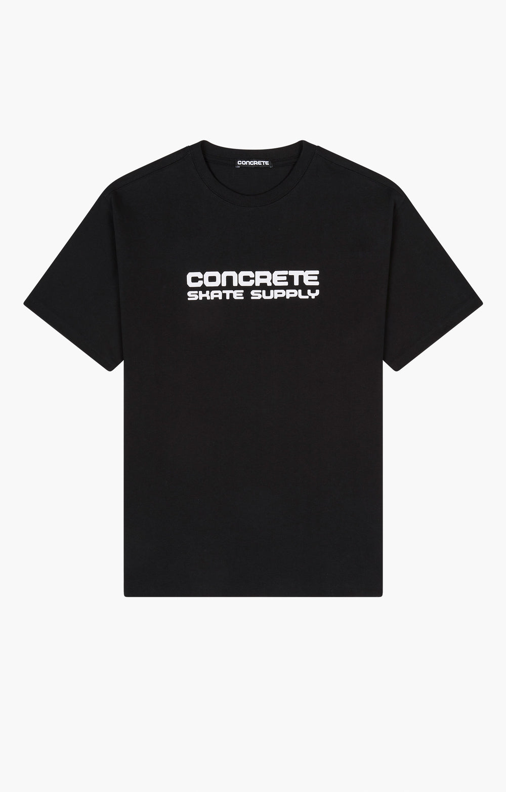 Concrete Skate Supply T-Shirt, Black